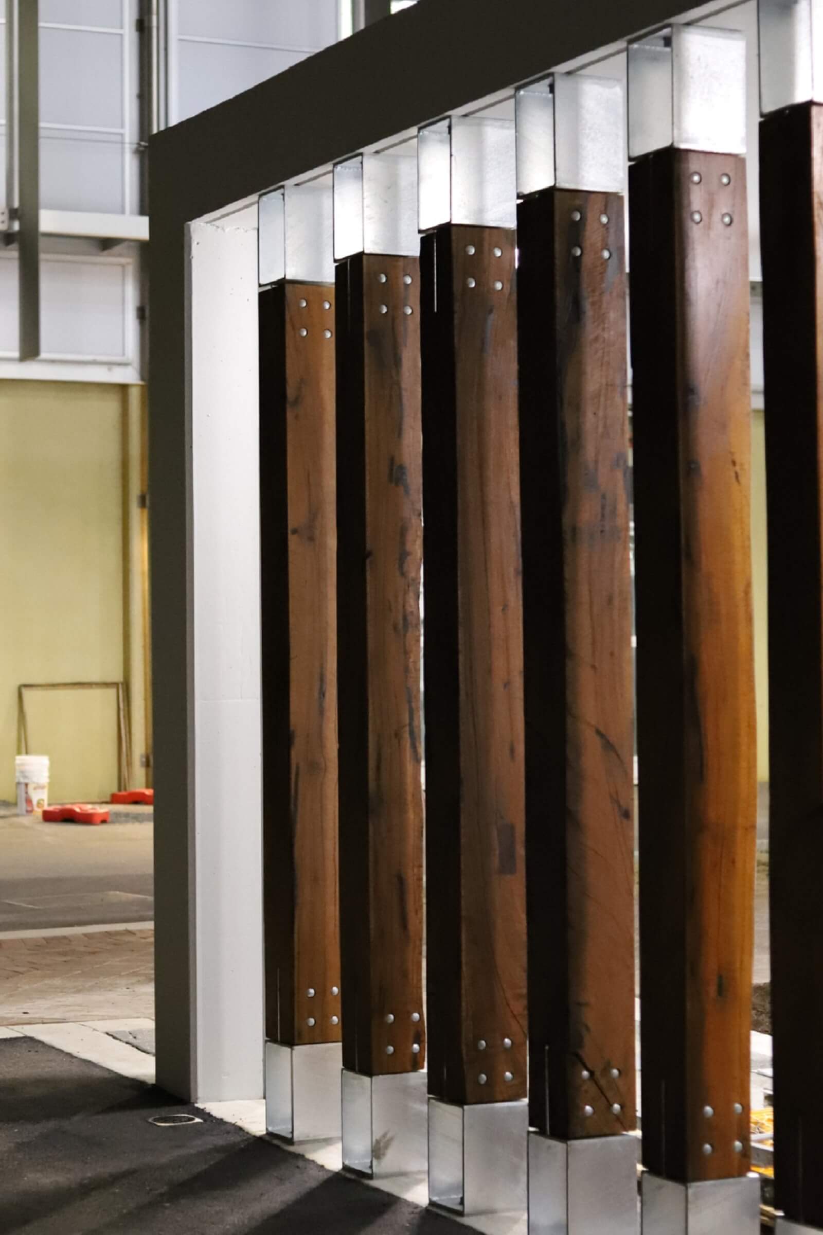 ECU Joondalup facade installation — view 10, Joondalup, WA — GreenLine Facades