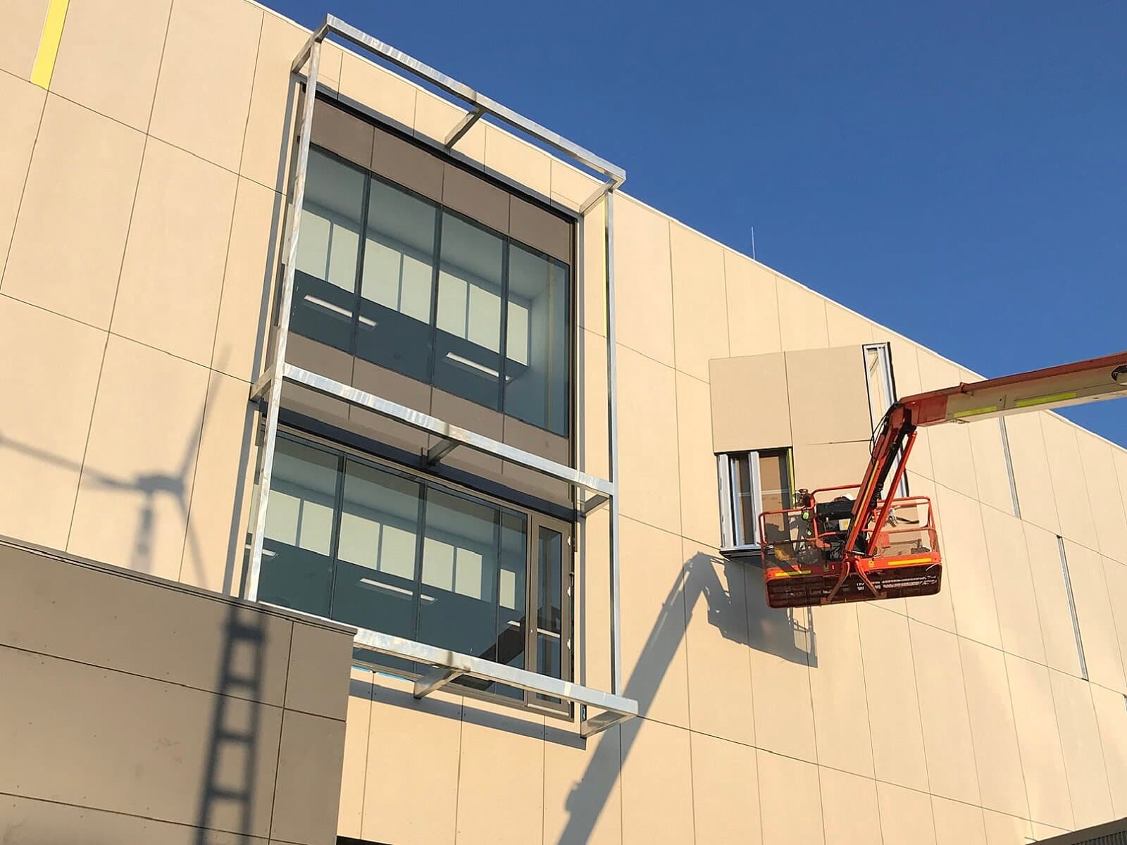 ECU Joondalup facade installation — view 8, Joondalup, WA — GreenLine Facades