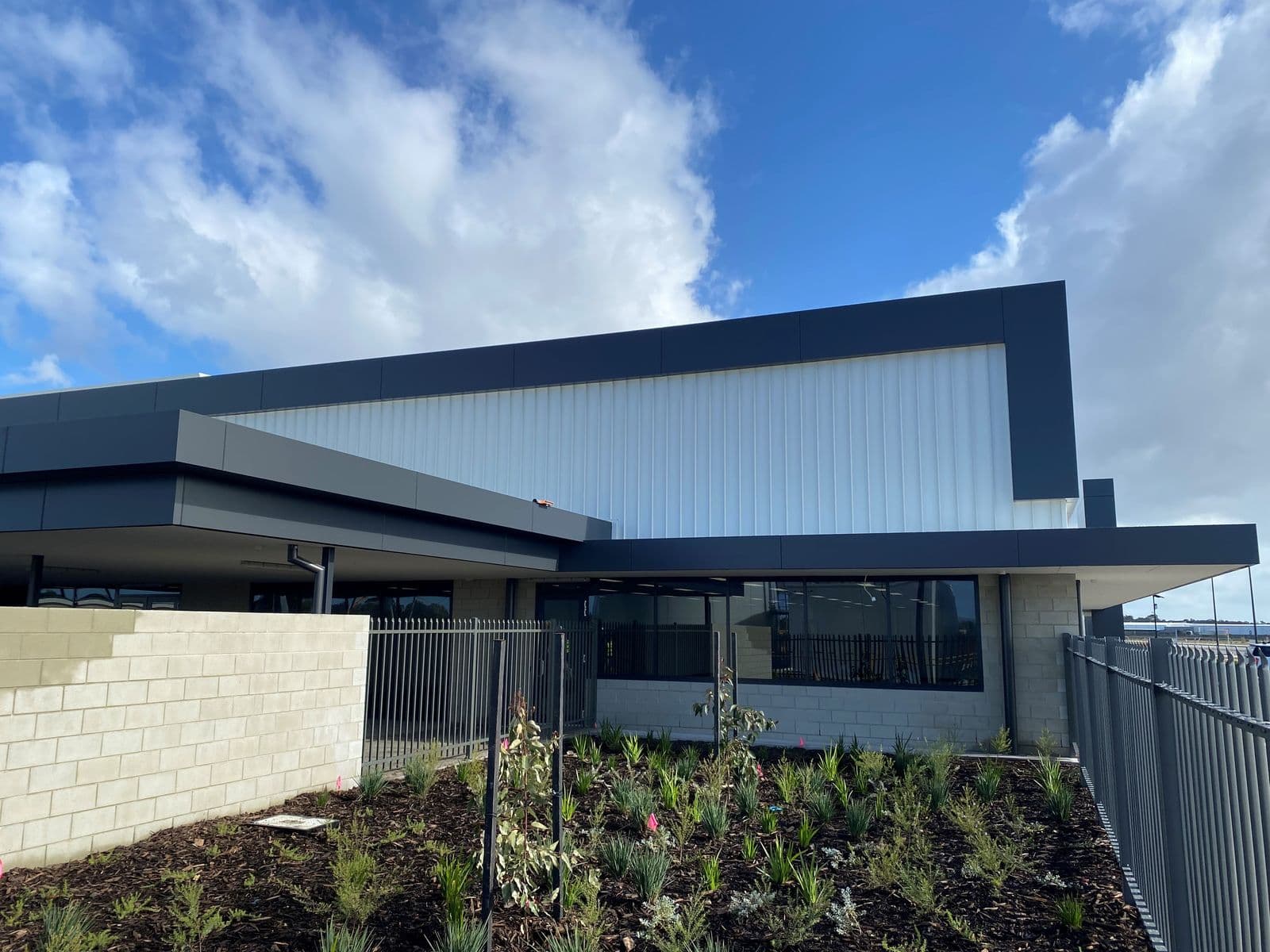 Marley Spoon facade installation — view 4, Perth, WA — GreenLine Facades