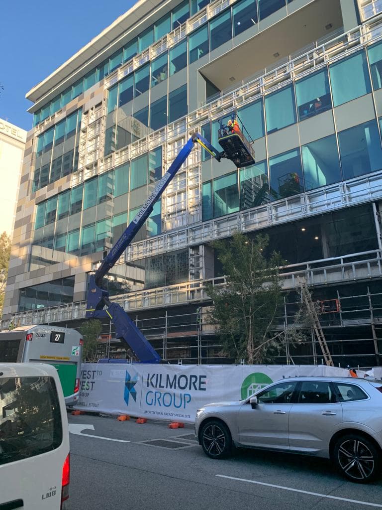 Primewest Projects facade installation — view 8, Perth Metro, WA — GreenLine Facades