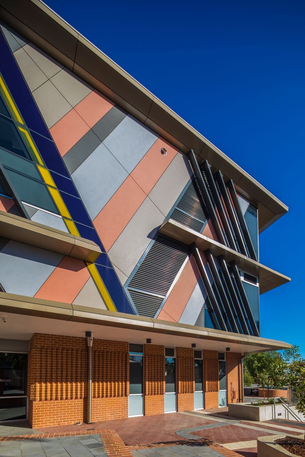 Scotch College — architectural facade installation by GreenLine Facades, Claremont, WA