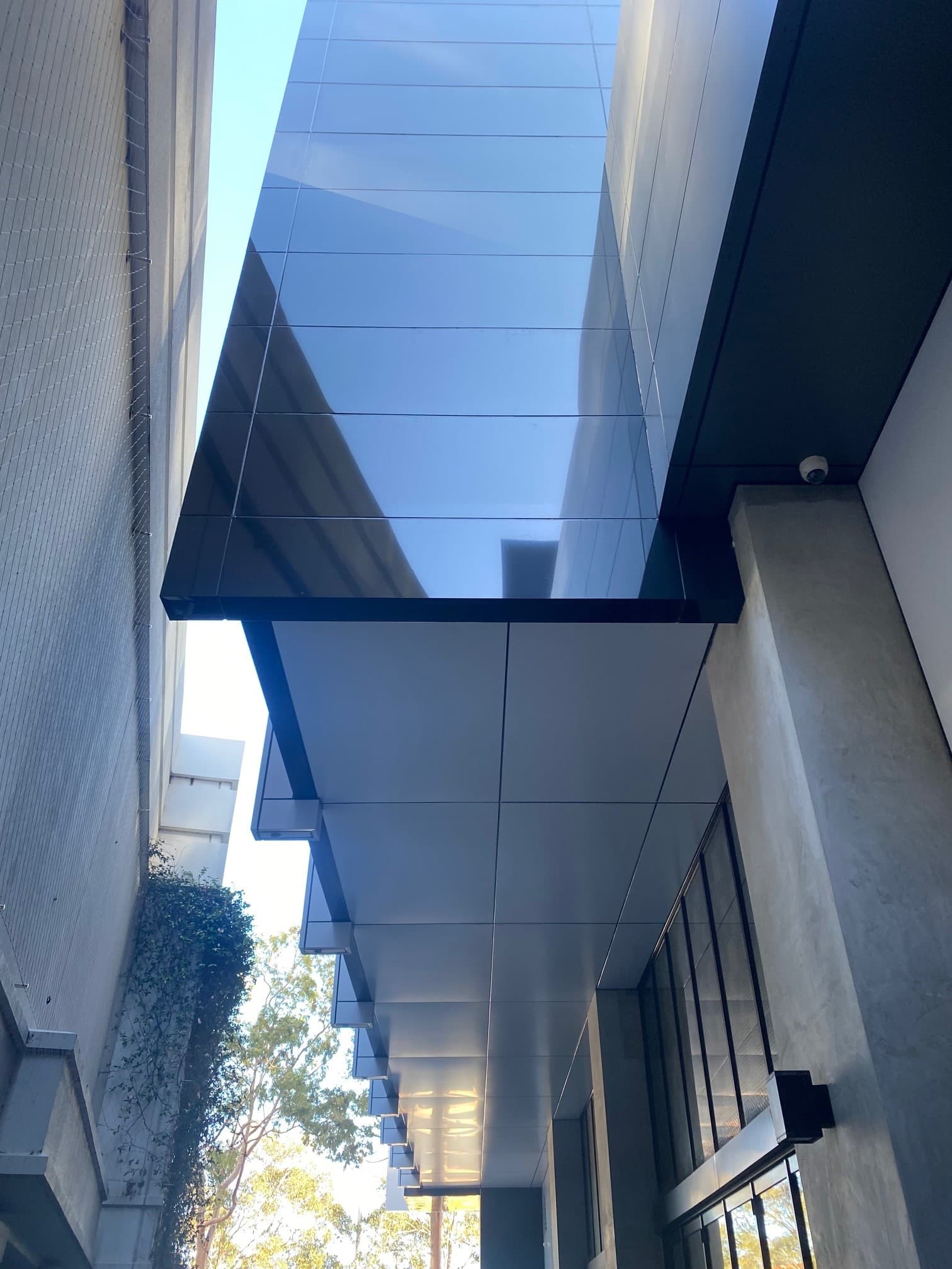 Shenton House facade installation — view 5, Shenton Park, WA — GreenLine Facades